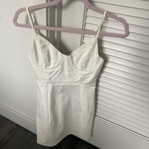 Princess Polly white mini dress